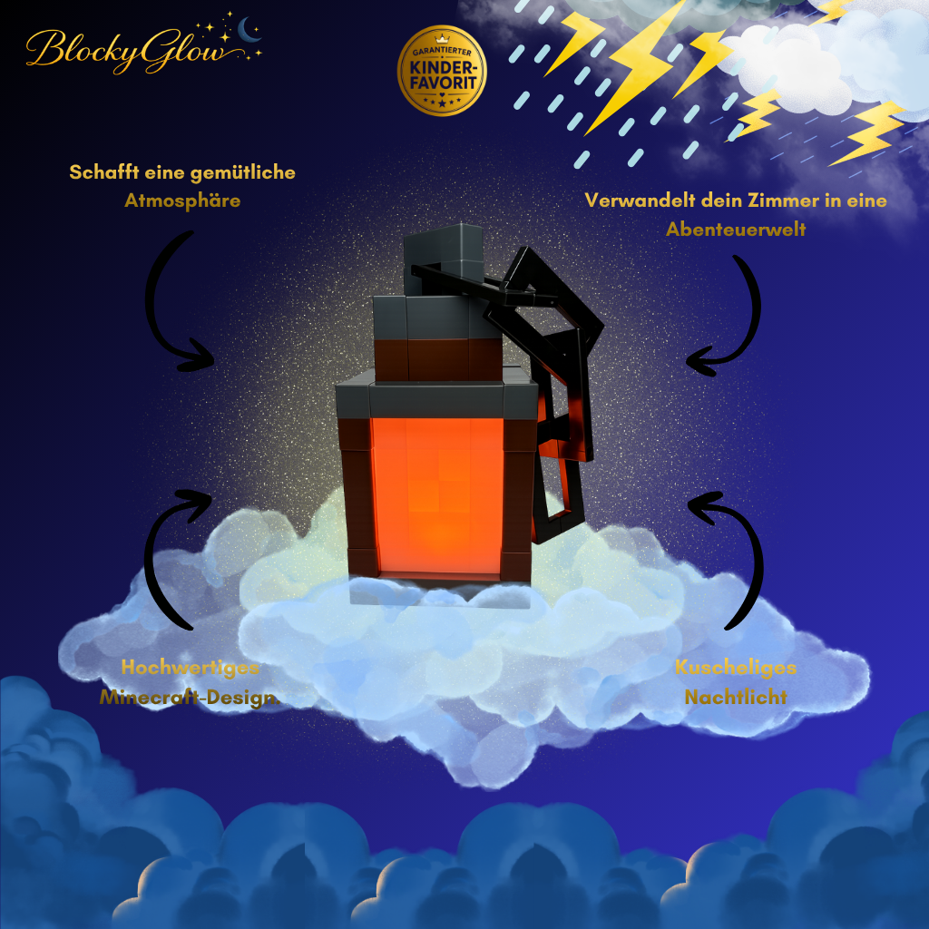 Blocky Laterne